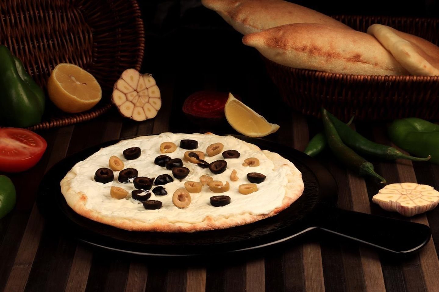 Labneh With Olives