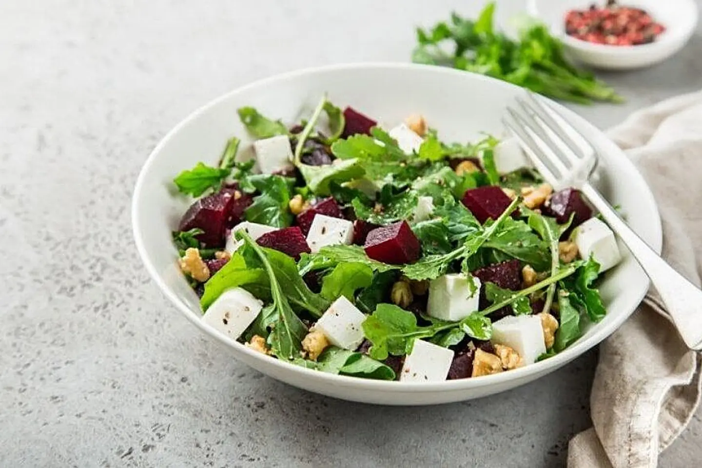 Beetroot Salad With Pomegranate