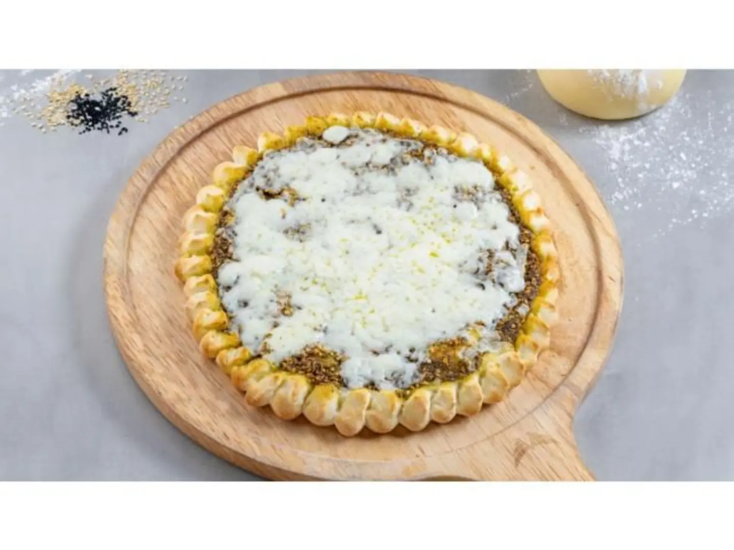 Labneh And Thyme Manakish
