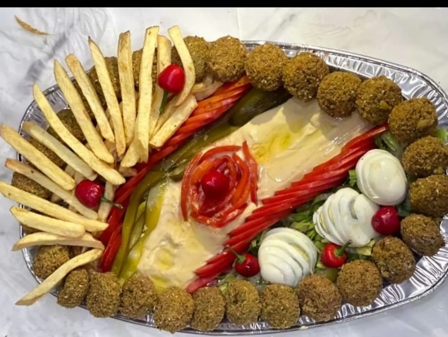 Medium Mixed Falafel Plate