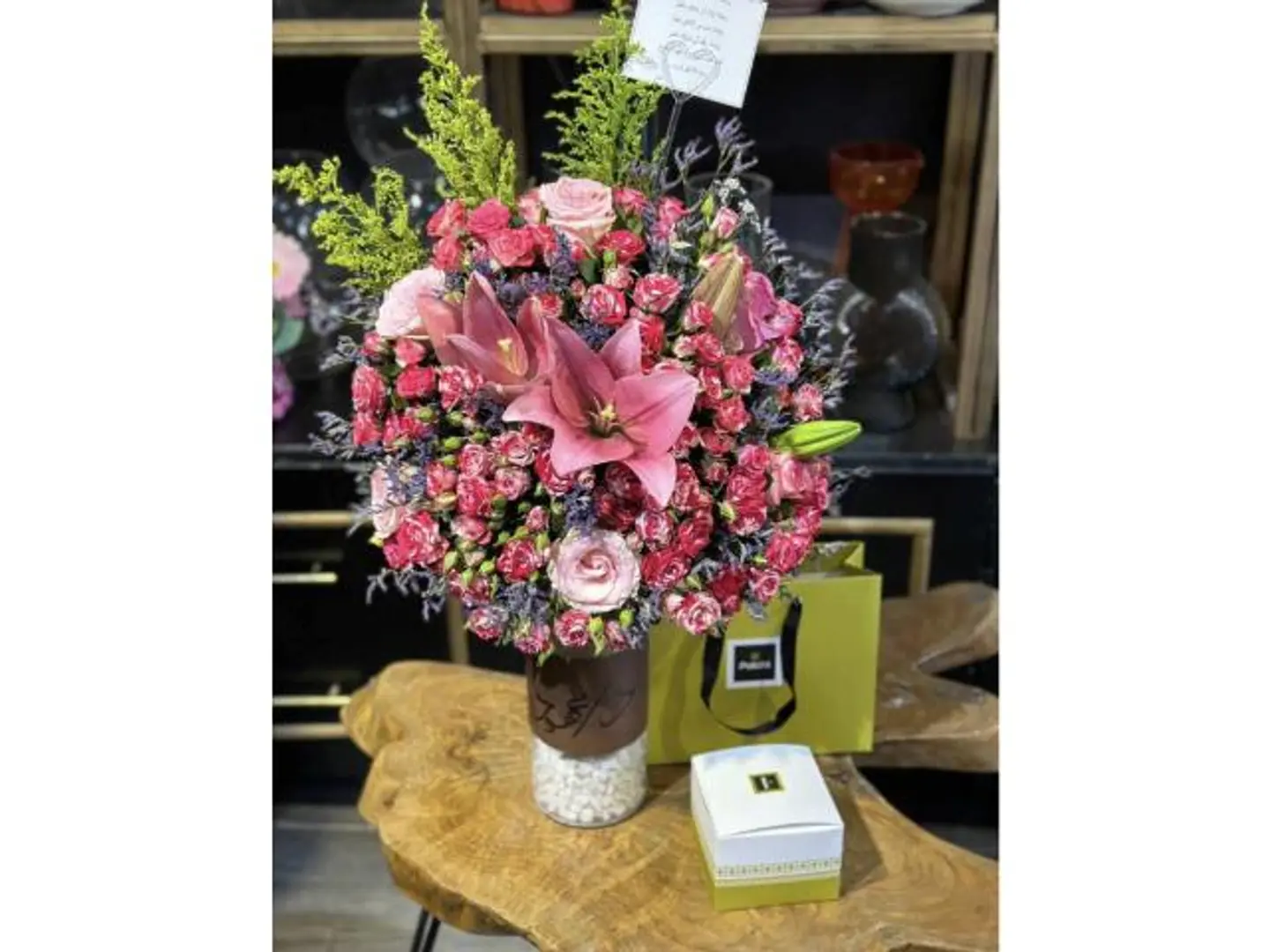 Colorful Patchi Vase