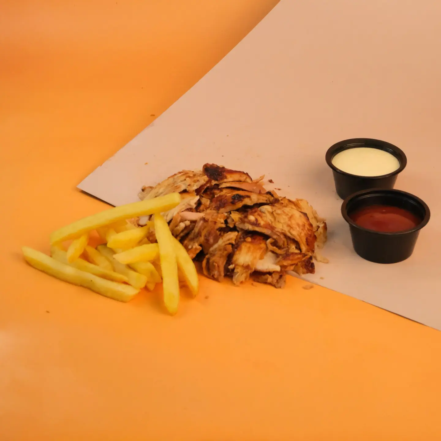 صحن شاورما صغير
