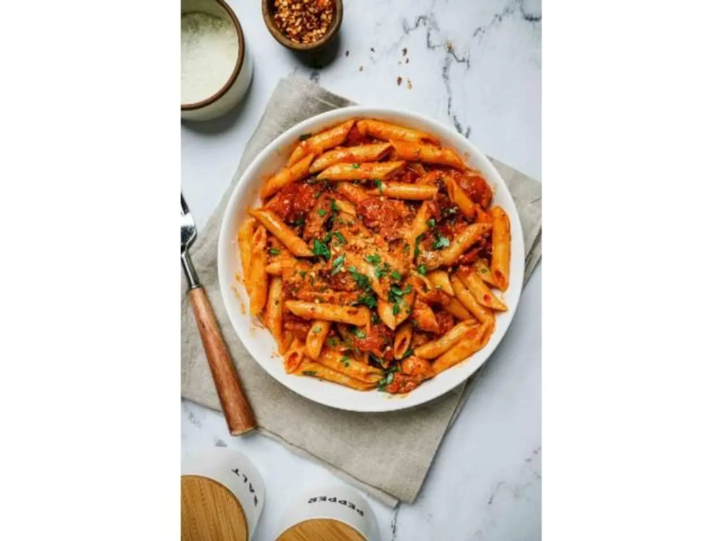 مكرونة دجاج