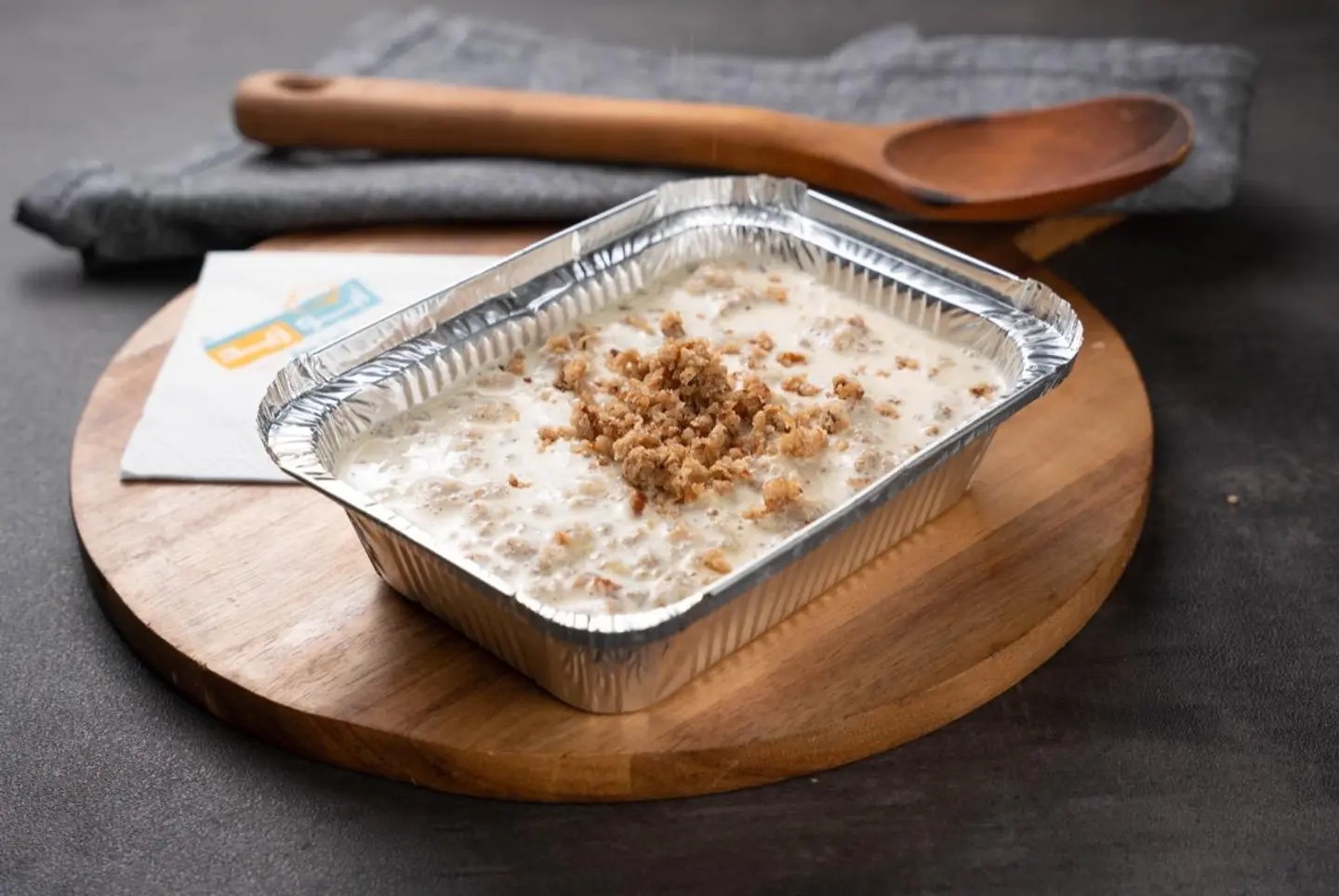 معصوب جريل بالحليب والقشطة