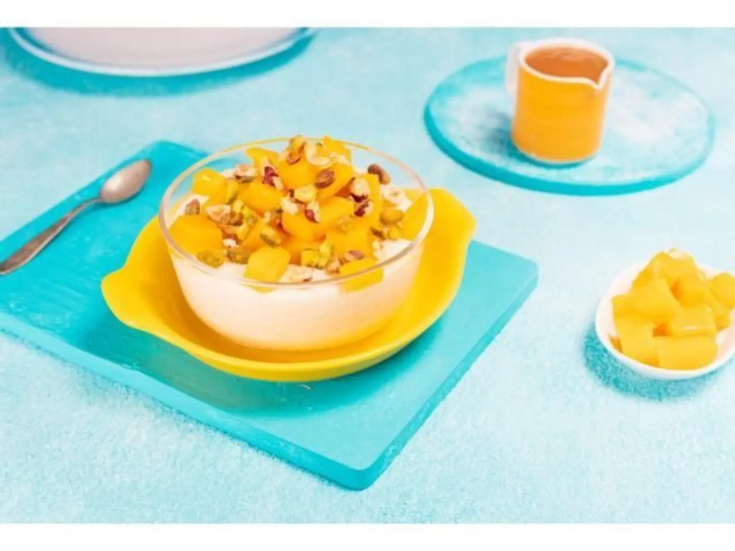 Mango Rice Pudding