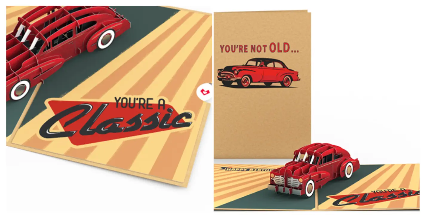 Happy Birthday Classic Car