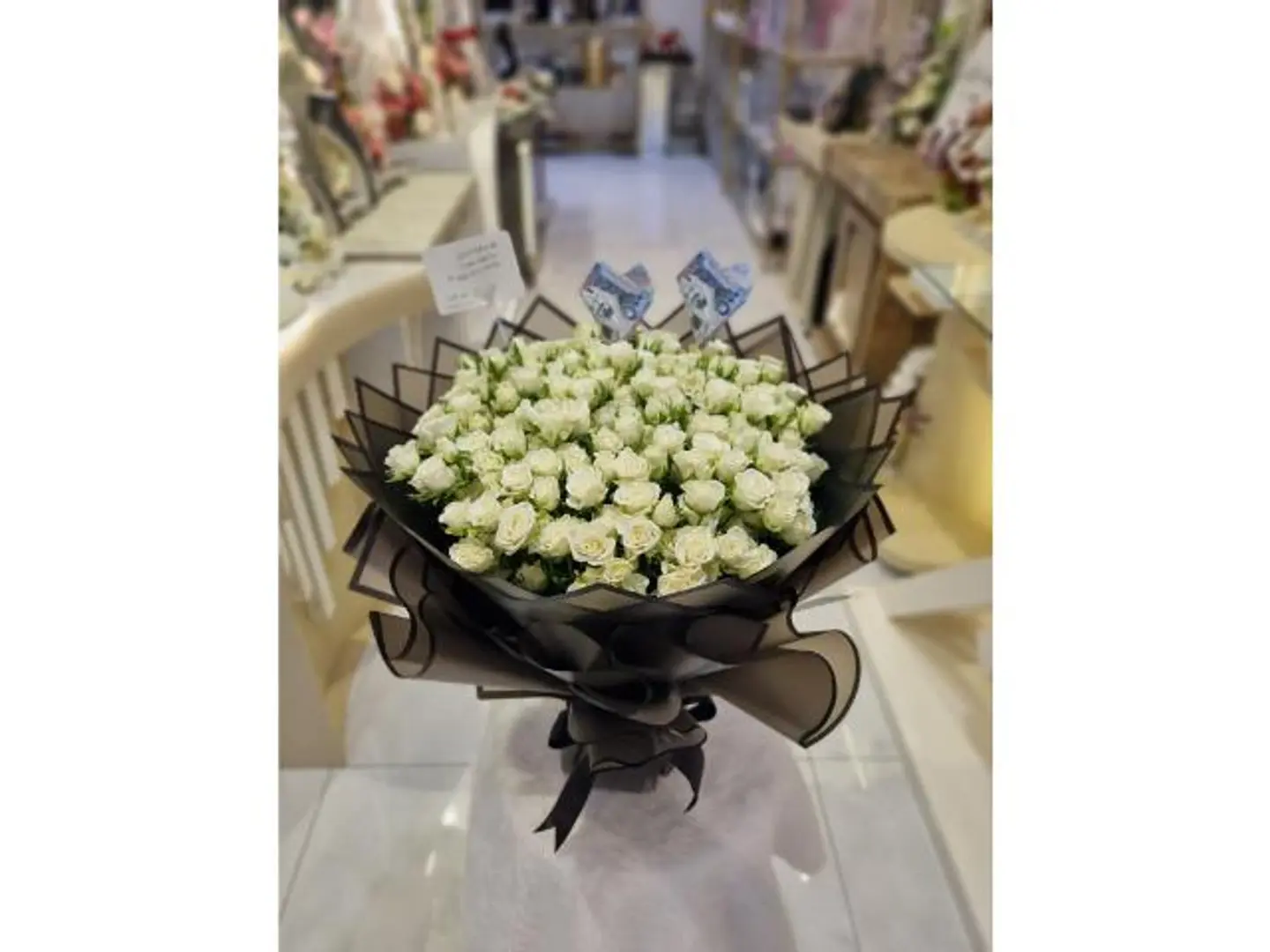 Attractive Bouquet Of Roses