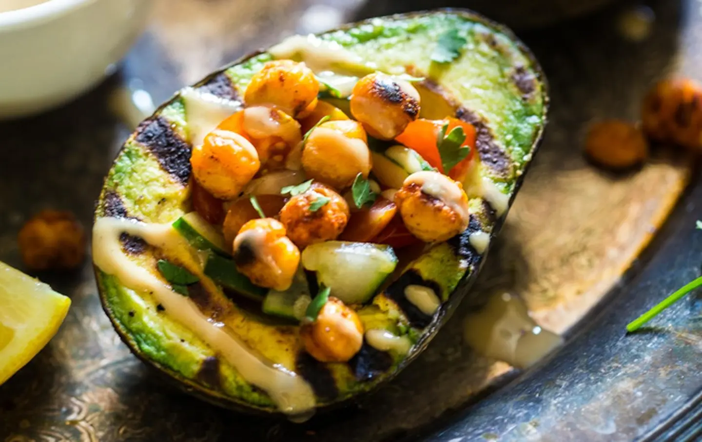 Grilled Chickpeas