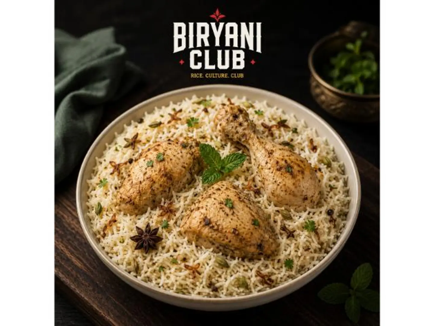 برياني دجاج أبيض