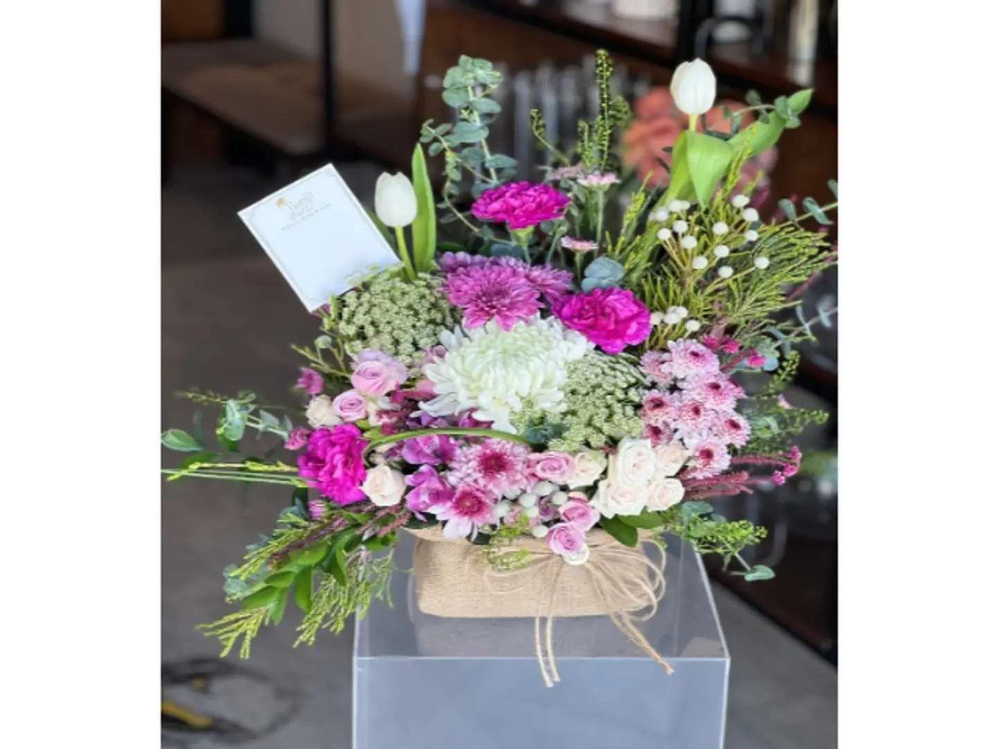 باقة خليط الزهور