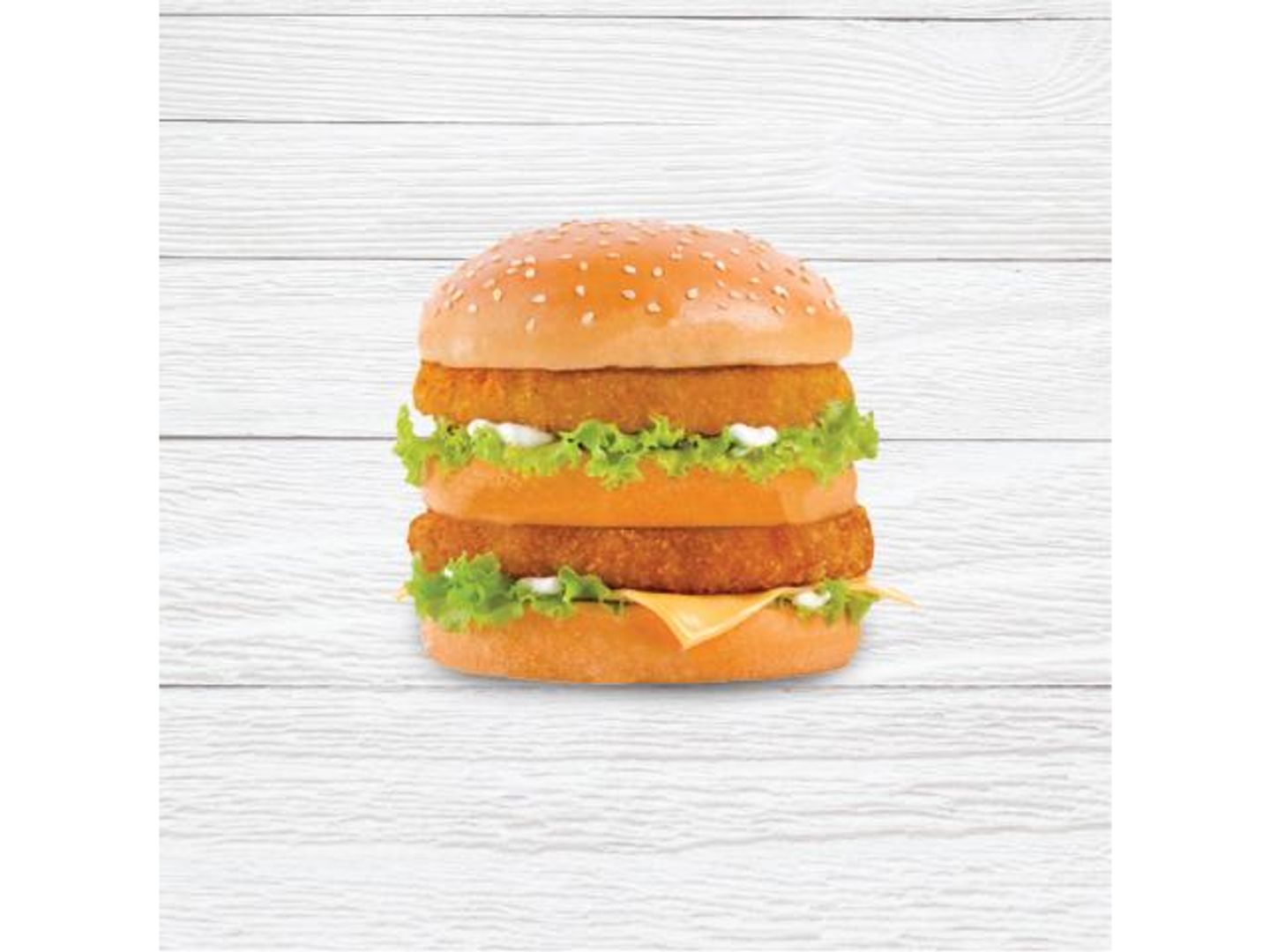 Double Chicken Burger