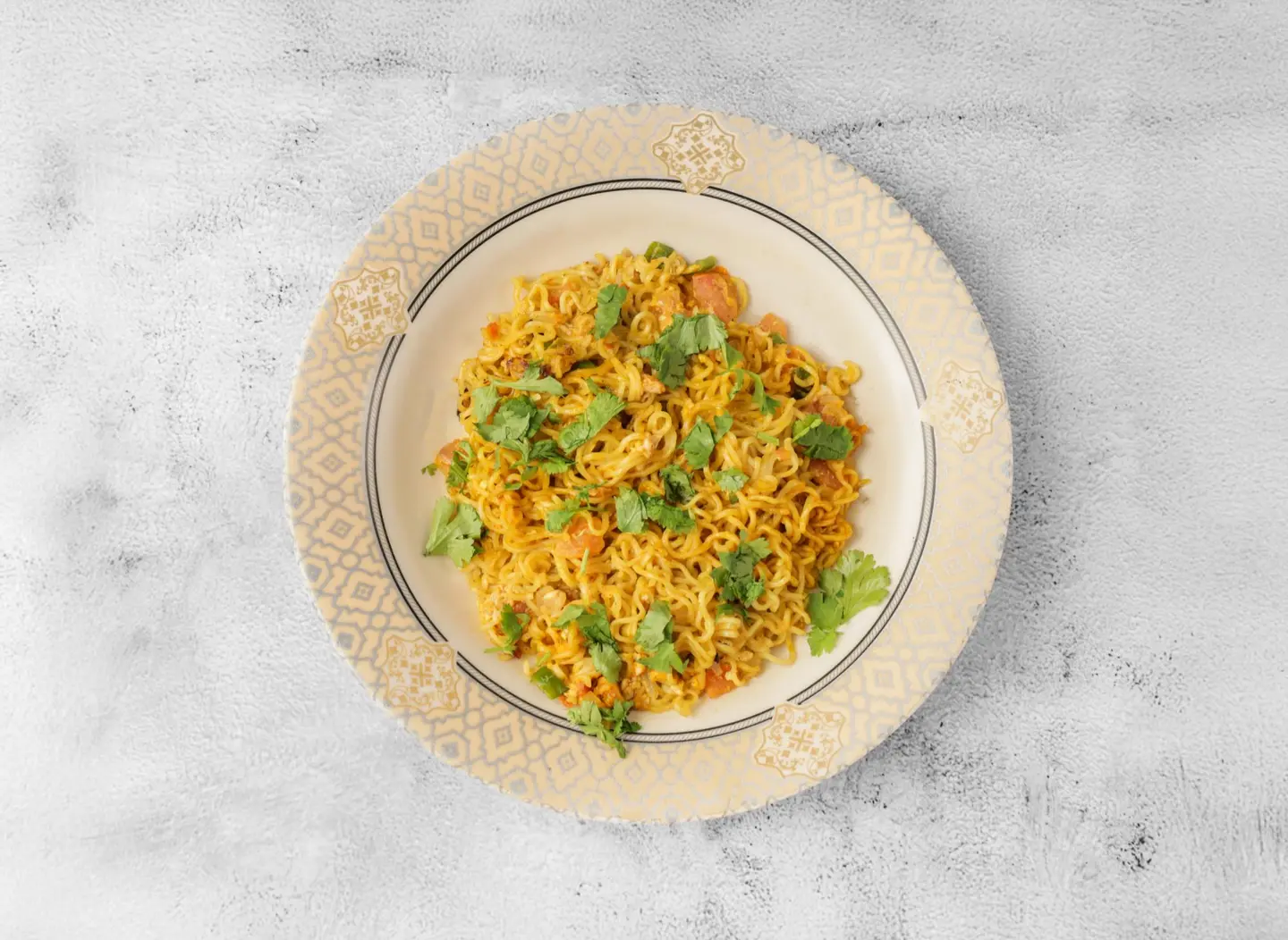 Instant Noodles Dish