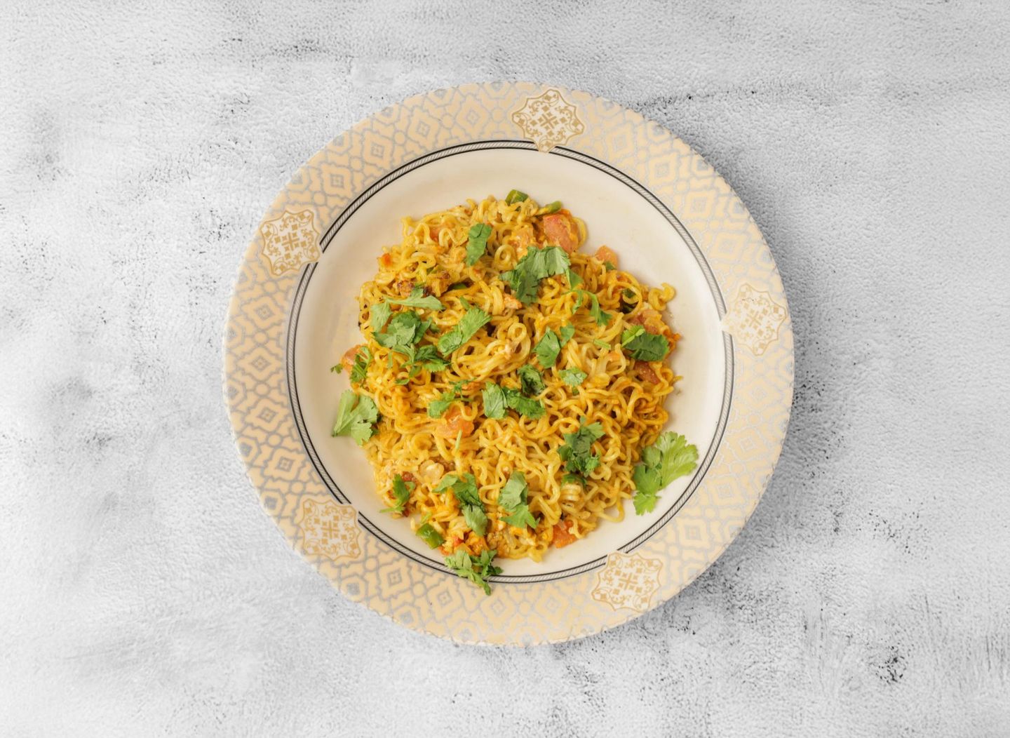 Instant Noodles Dish