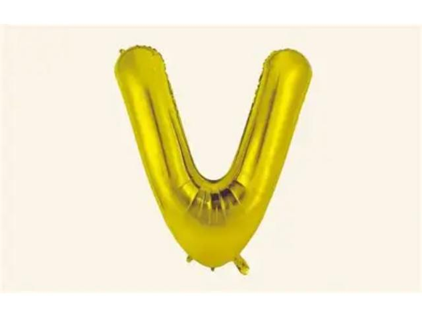 Gold Letter Balloon V