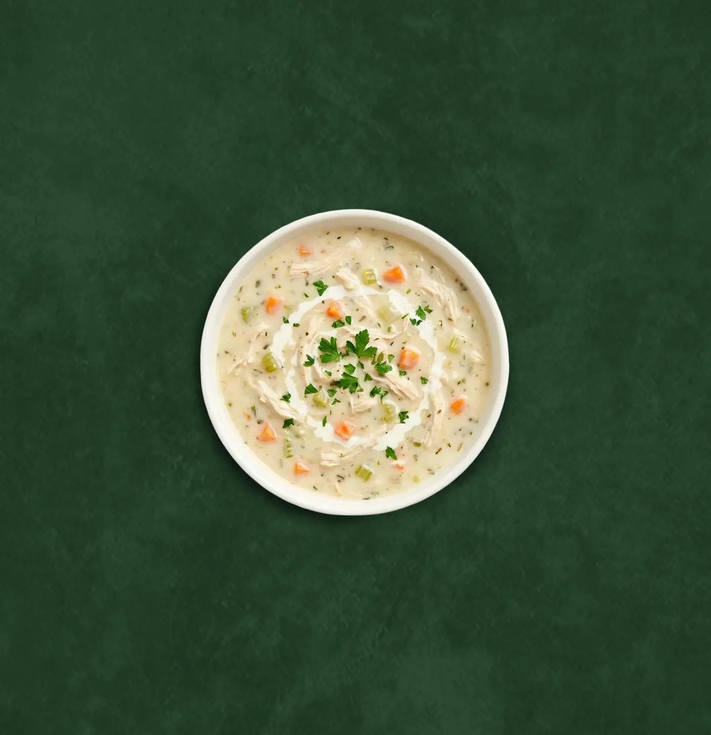 شوربة كريمة دجاج