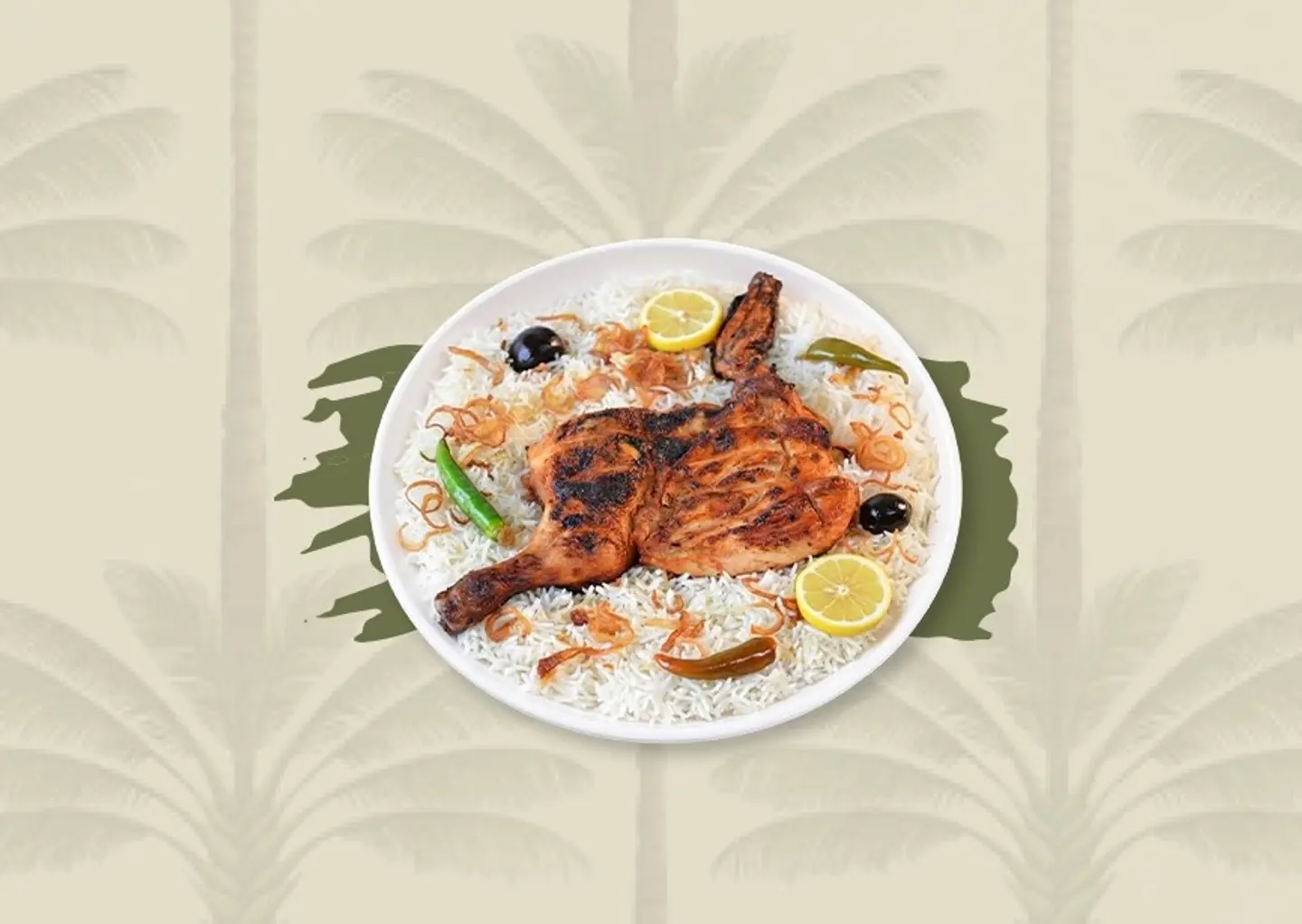 Half Charcoal Chicken
