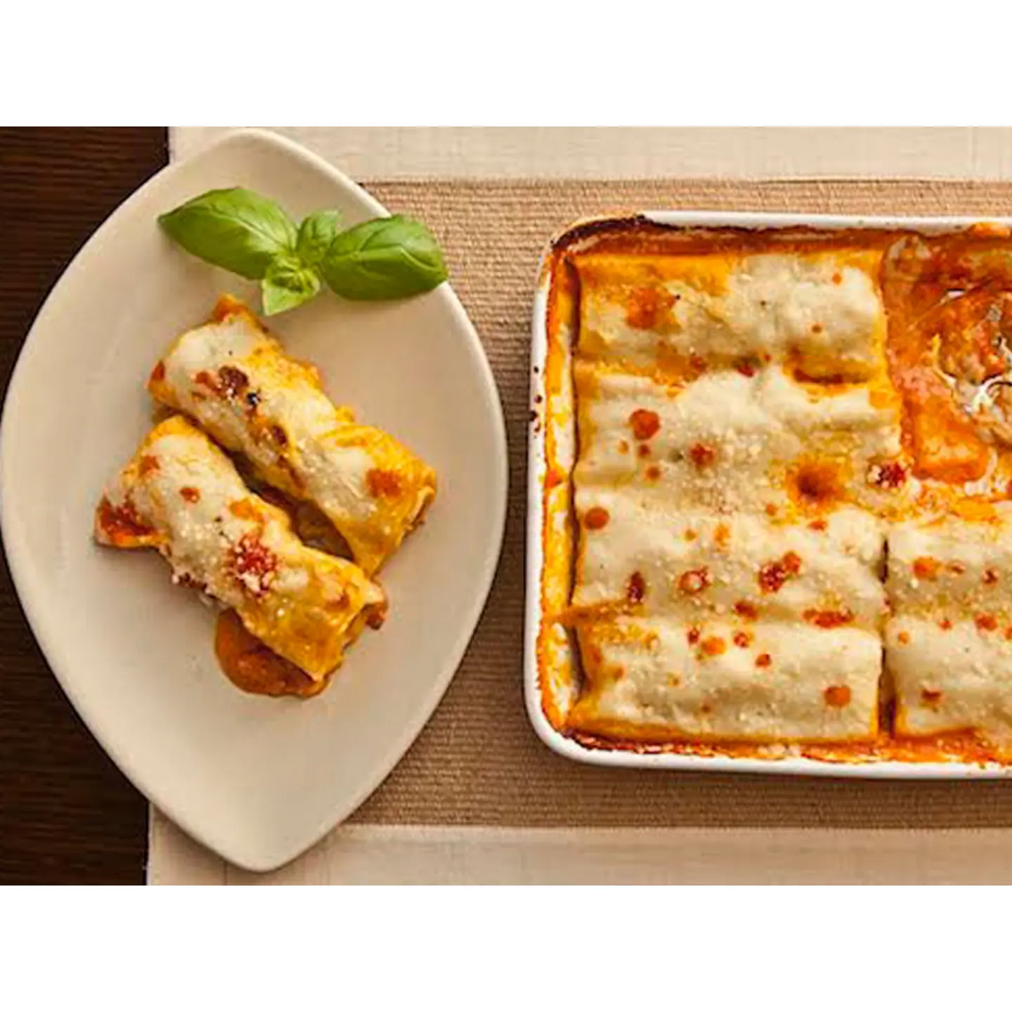 صينية كالنولي بالخضار بالدجاج