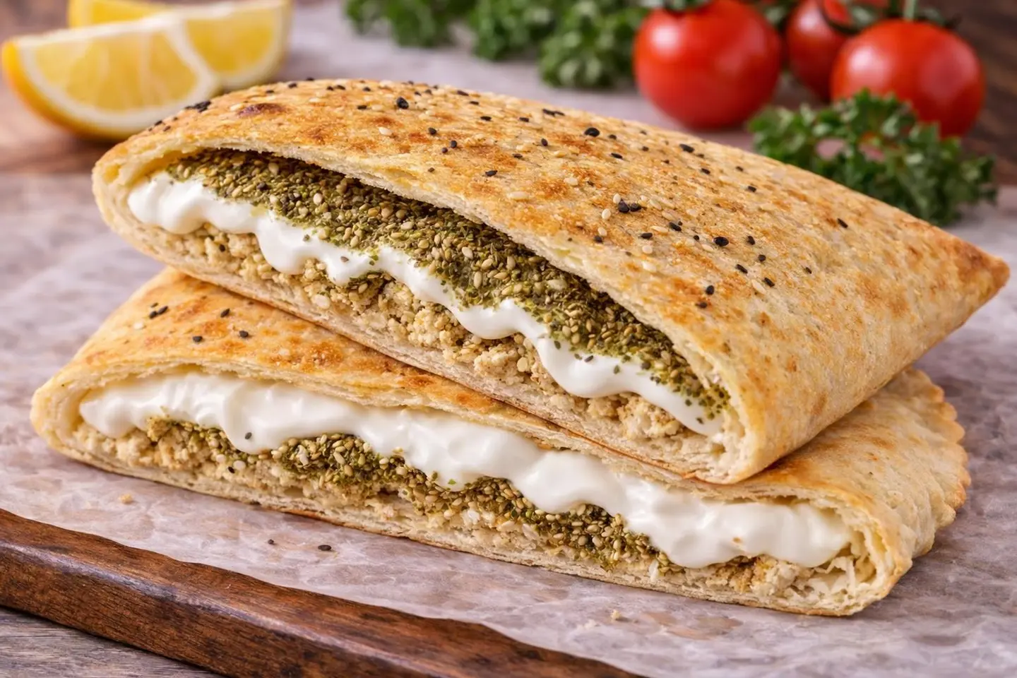 لبنة وزعتر