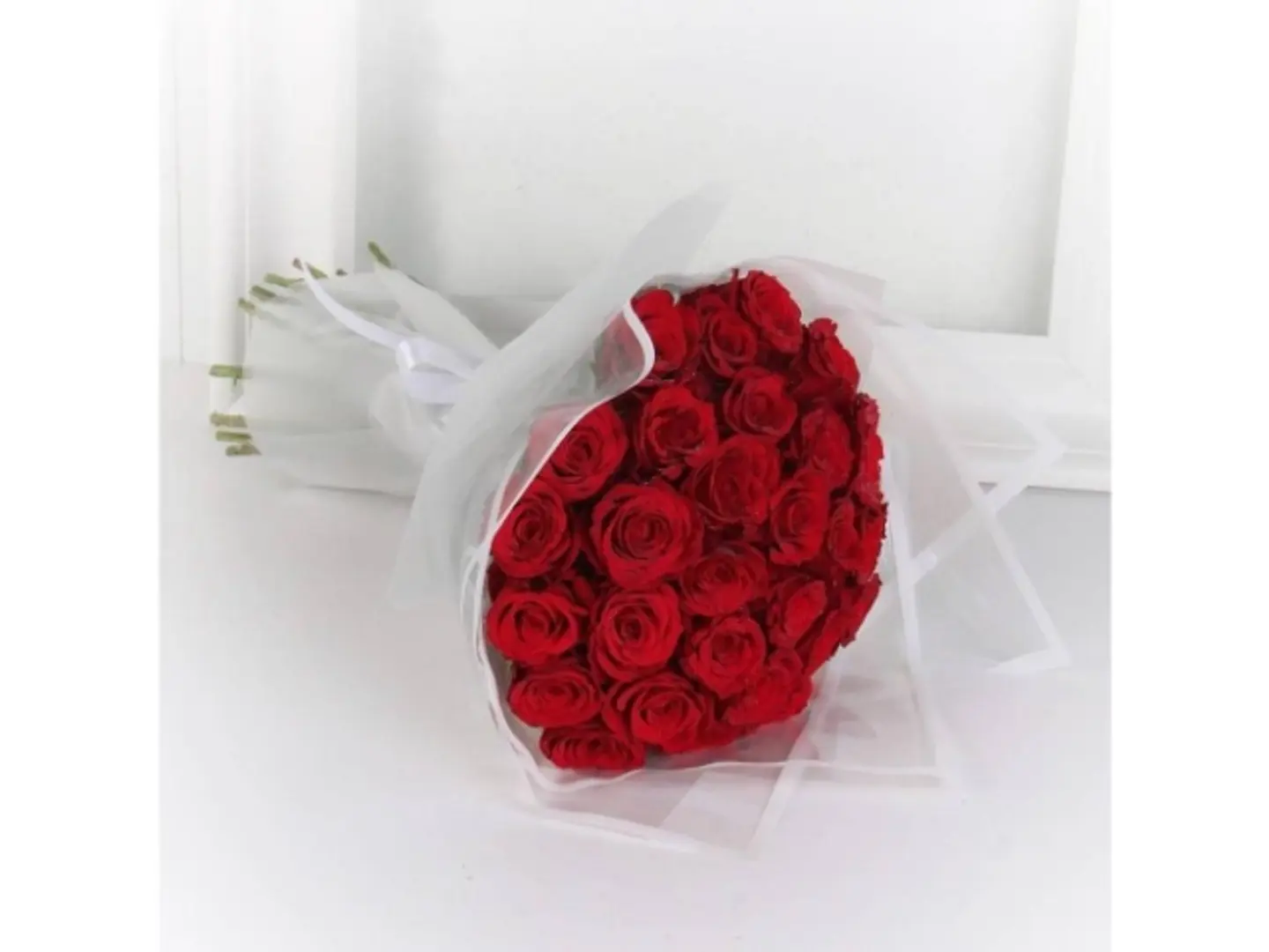 باقة ورد جوري احمر