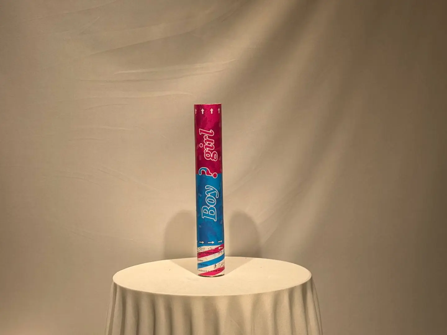 مدفع تحديد الجنين لون وردي