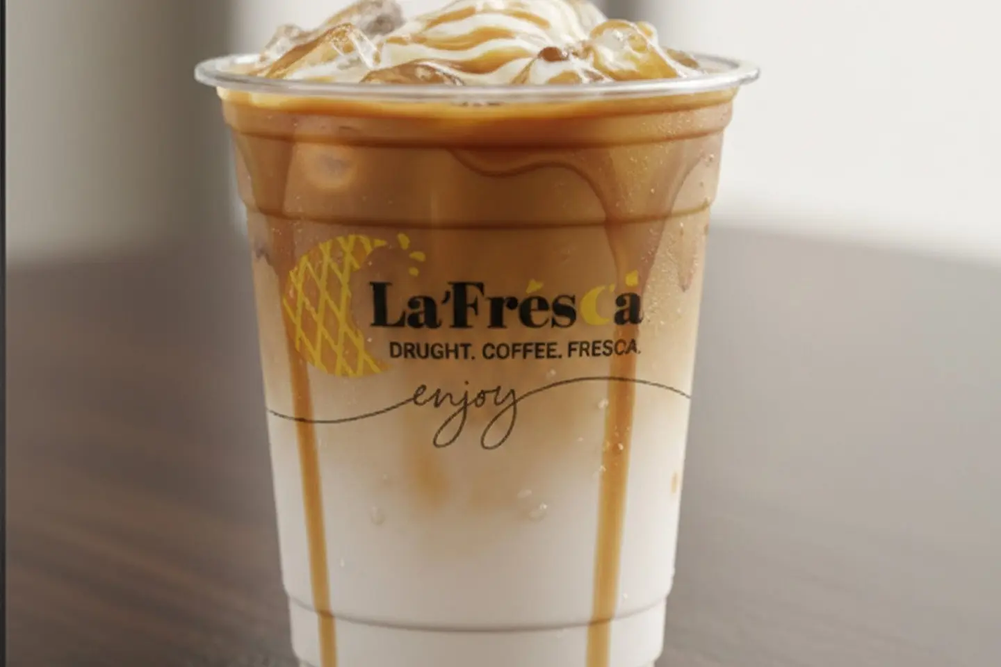 Iced Caramel Latte