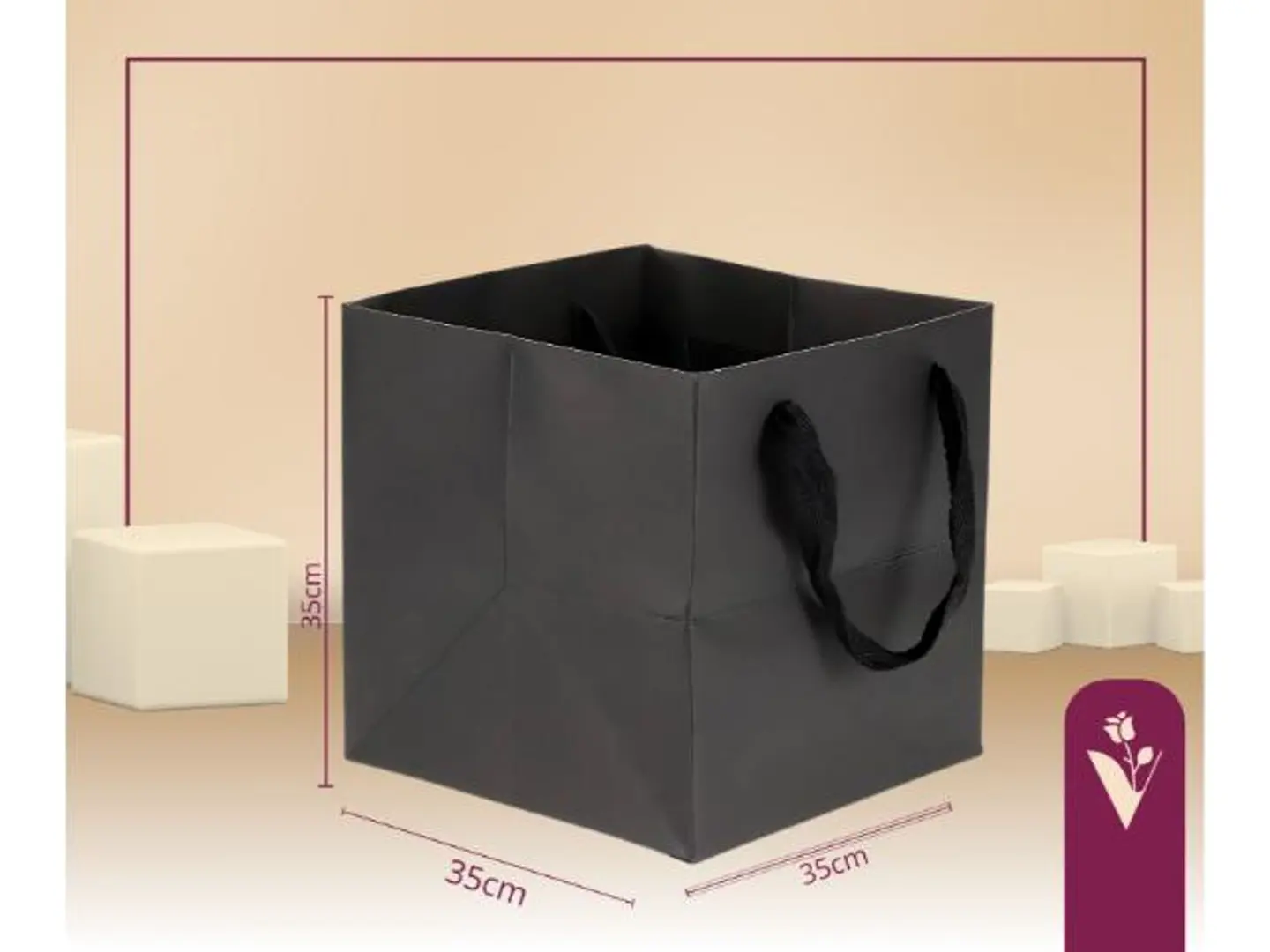 أكياس هدايا قاعدة مربع كبير