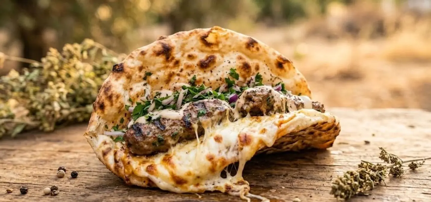 تميس بالجبنة والكفتة