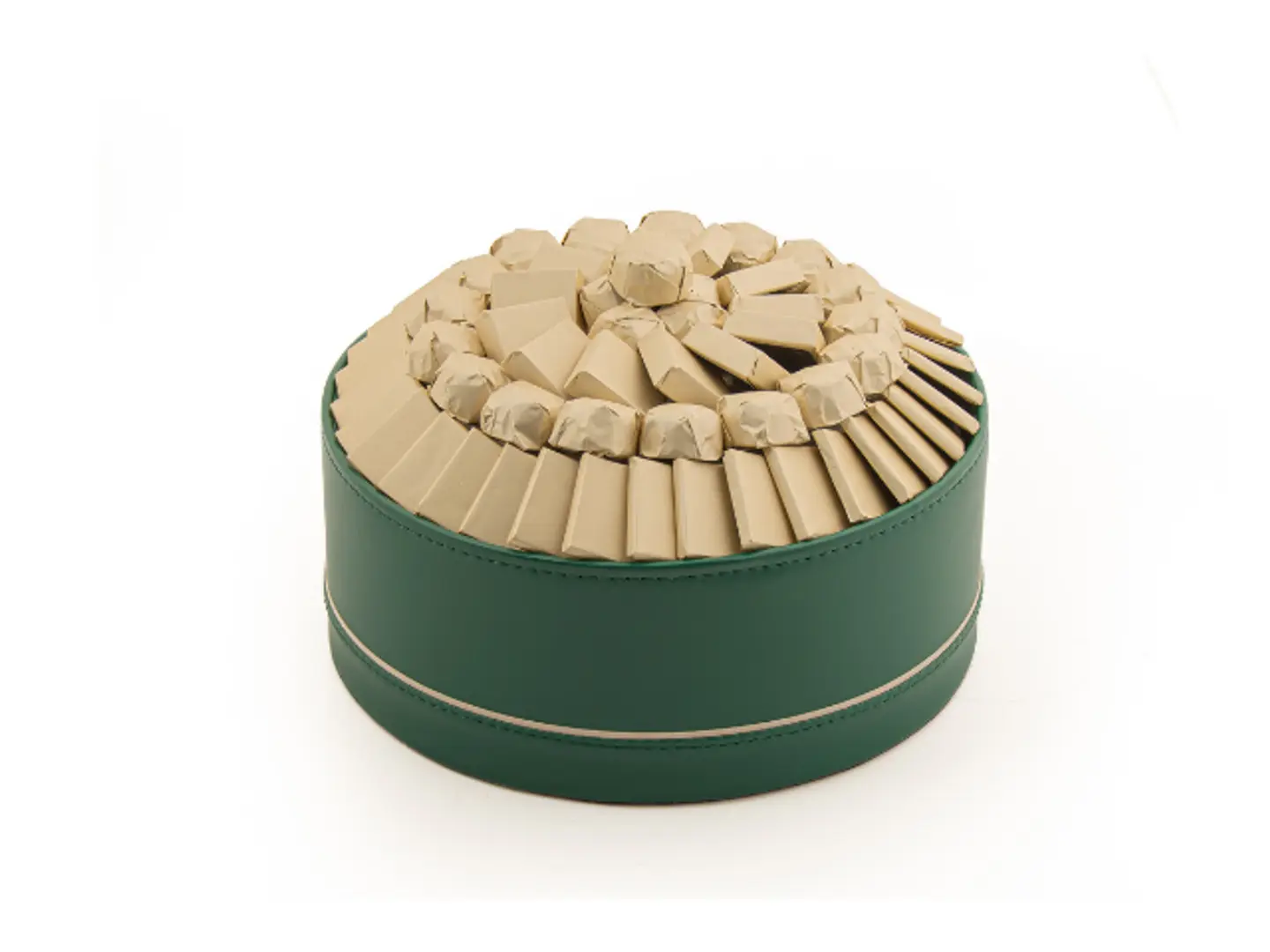 National Edition – Green Leather Plate