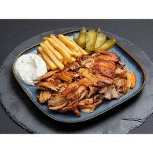 شاورما دجاج صحن
