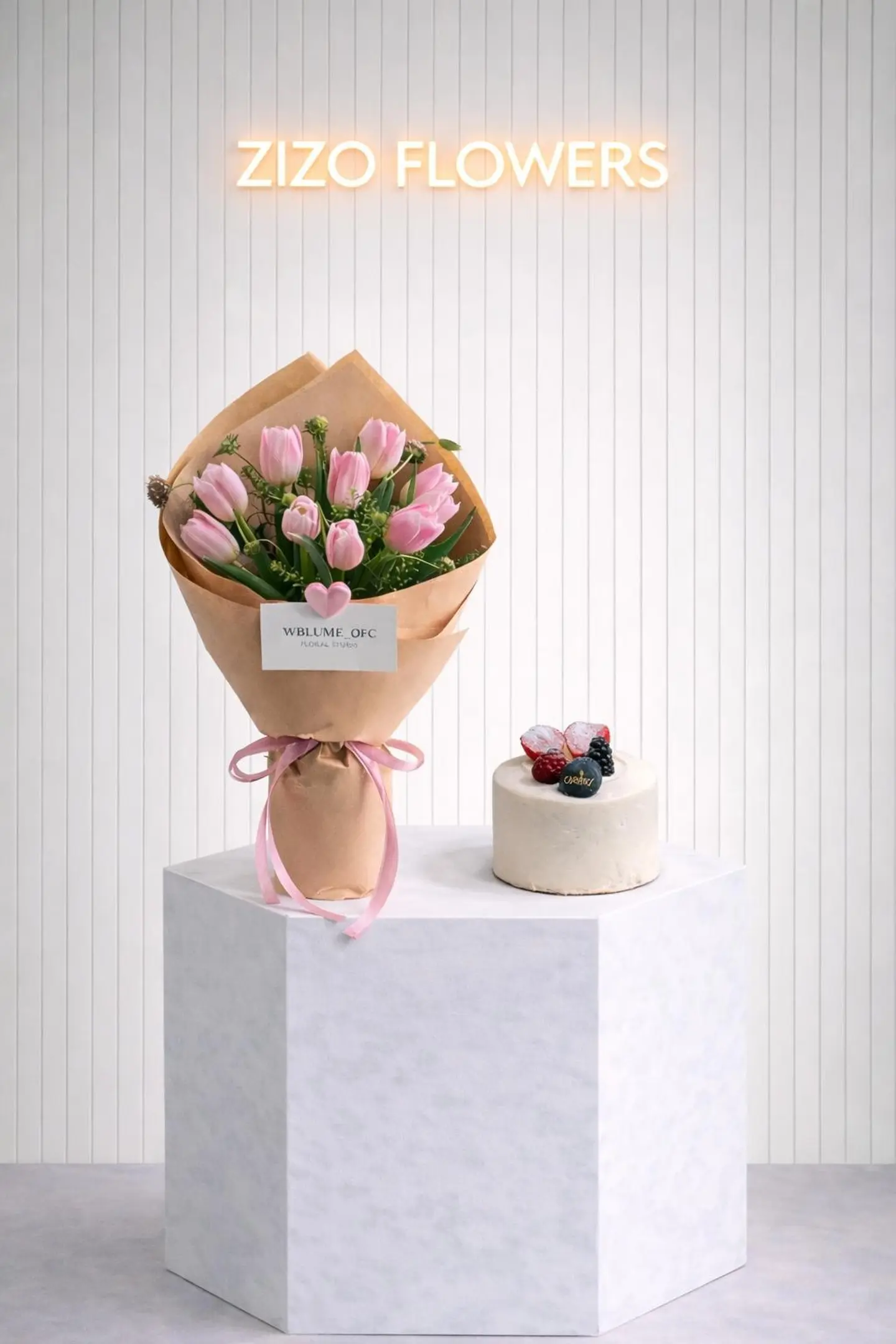 Rose With Kandera Cake 24