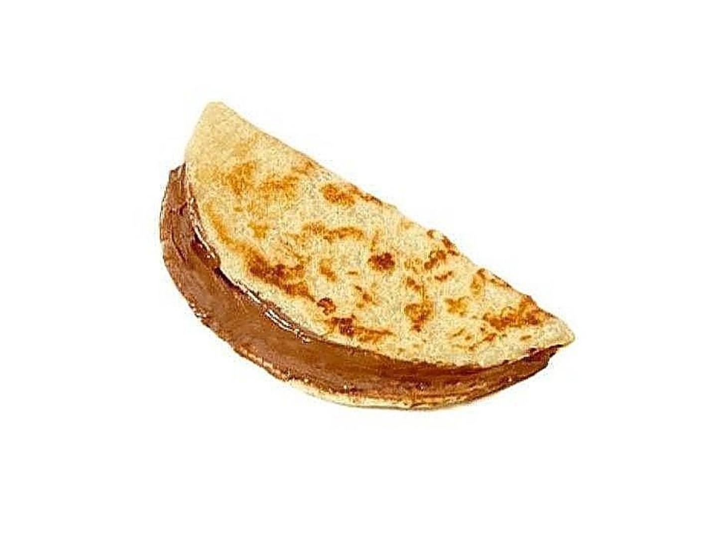 Chapati With Nutella And Cream