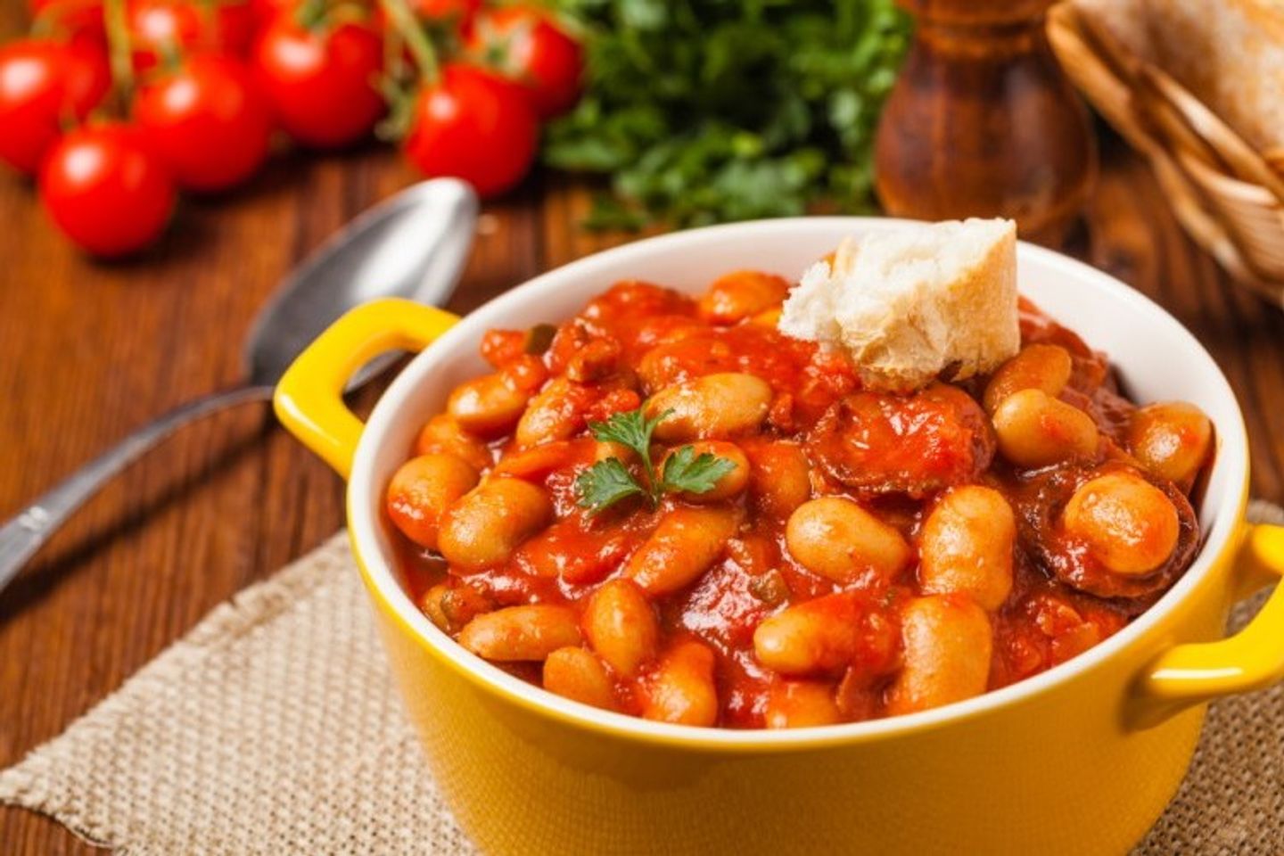 فاصوليا بالجبن