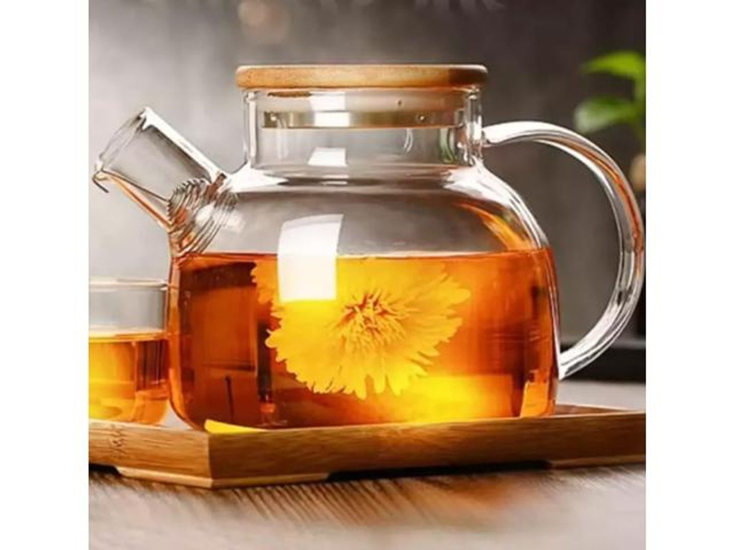 براد شاي زجاجي