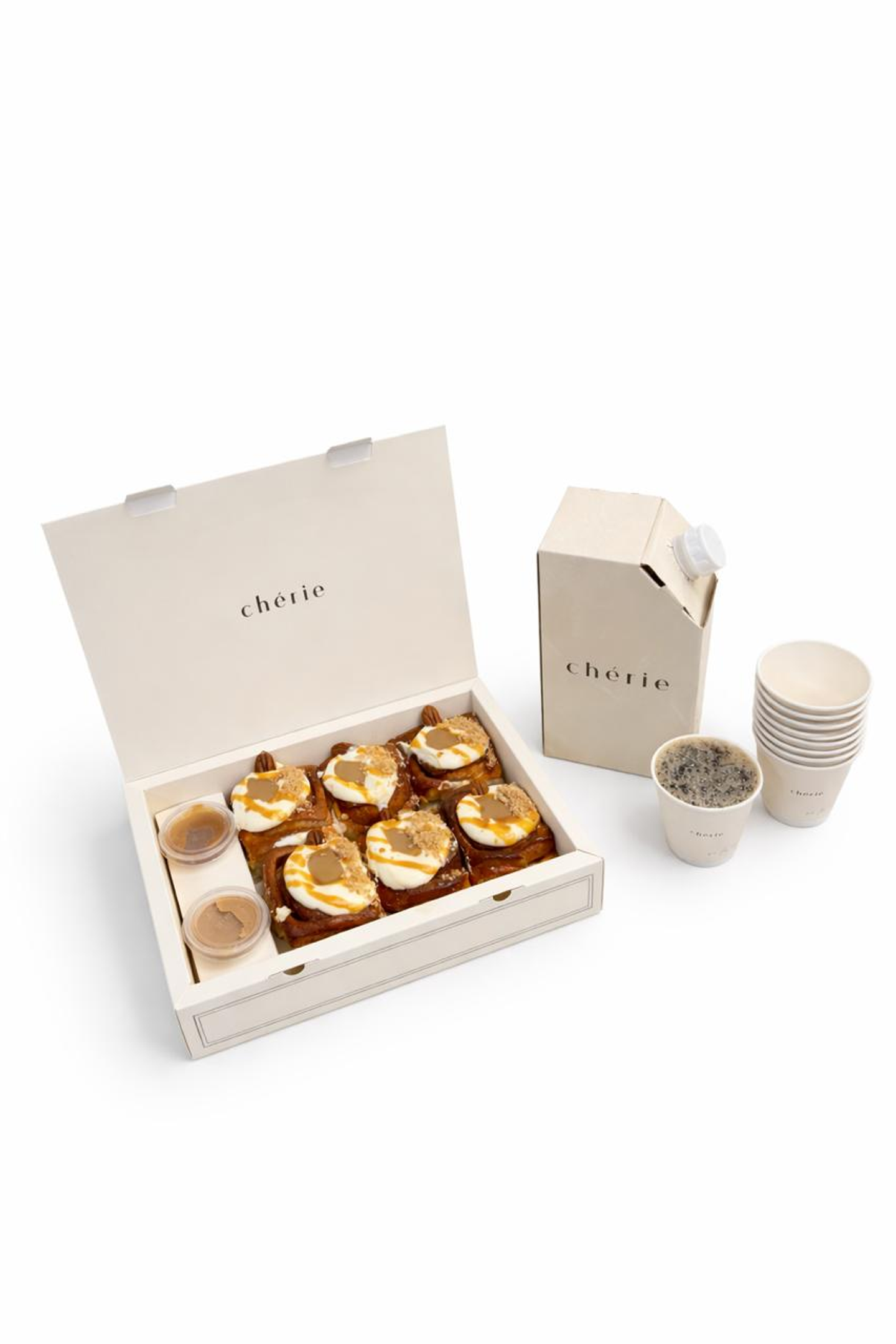 بوكس السينابون مع 1 لتر قهوة