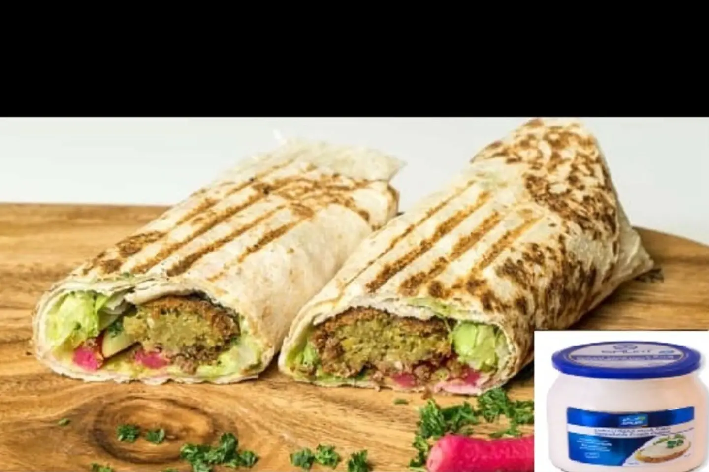 Falafel Sandwich With Cheese