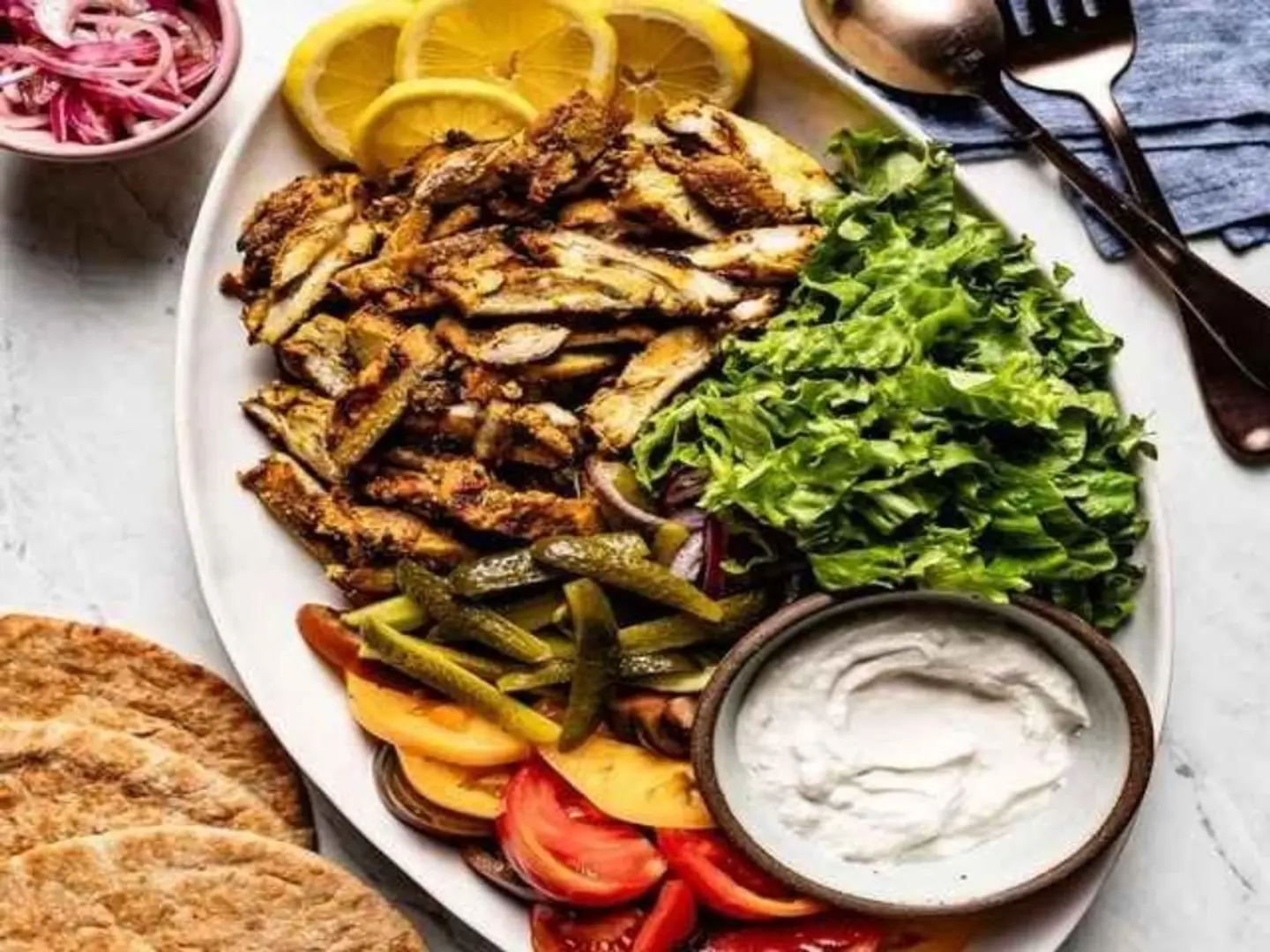 Chicken Shawarma Plate Medium