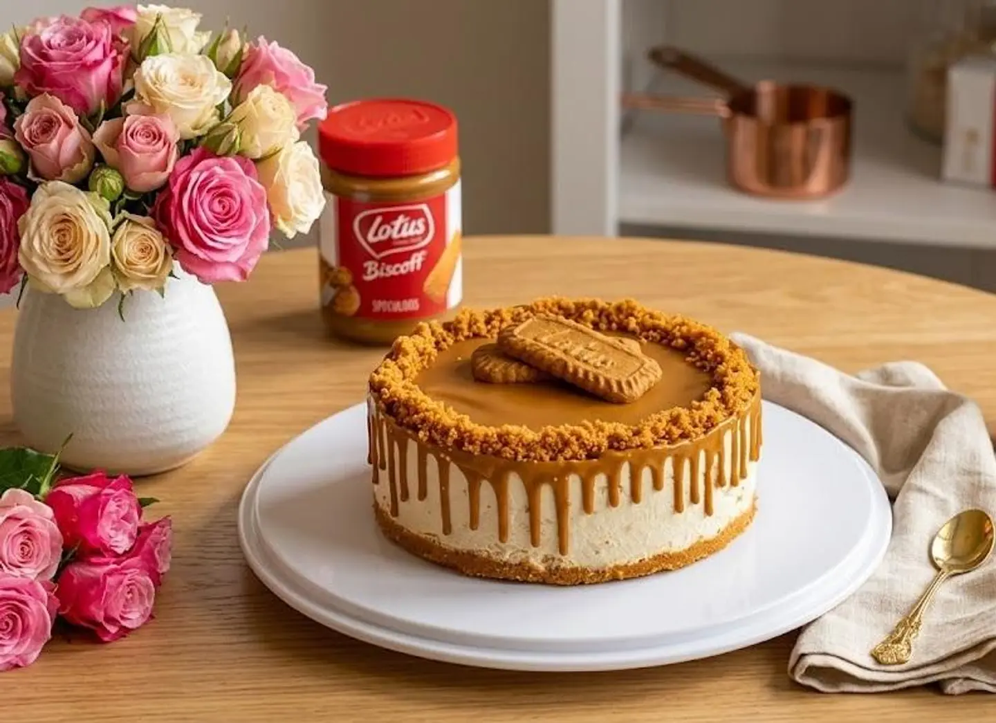 Large Lotus Cake