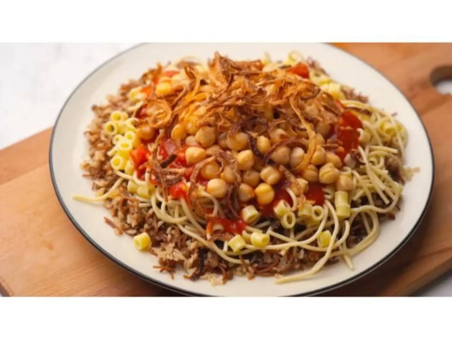 Plain Koshari
