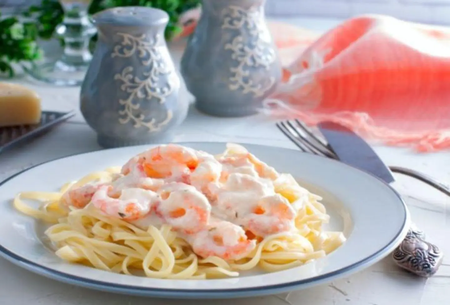 Shrimp Fettuccine