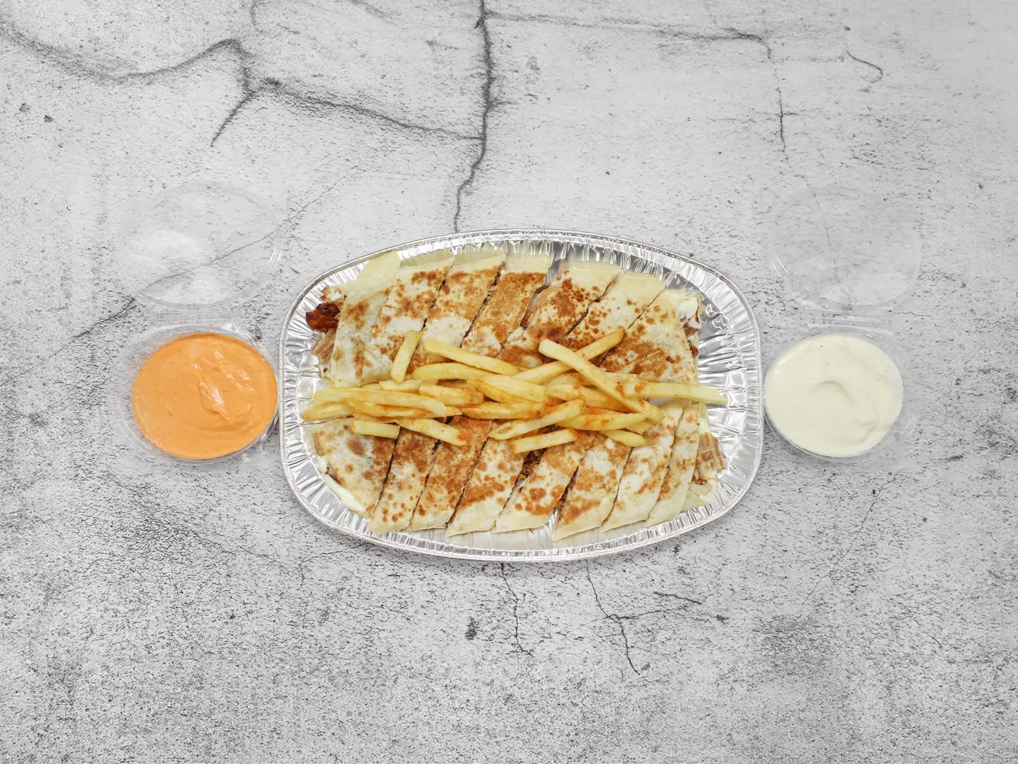 Arabic Shawarma Plate Double