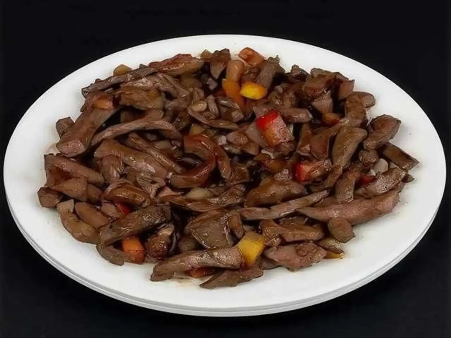 صحن كبدة غنم مبرد