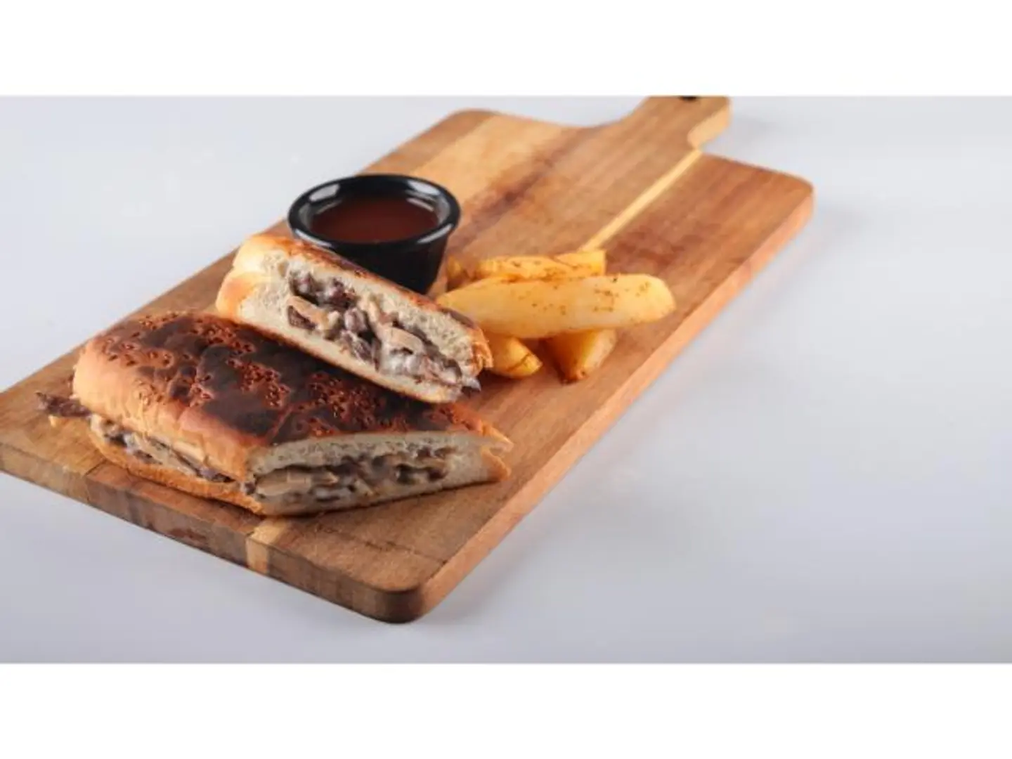 Beef Mushroom Baguette
