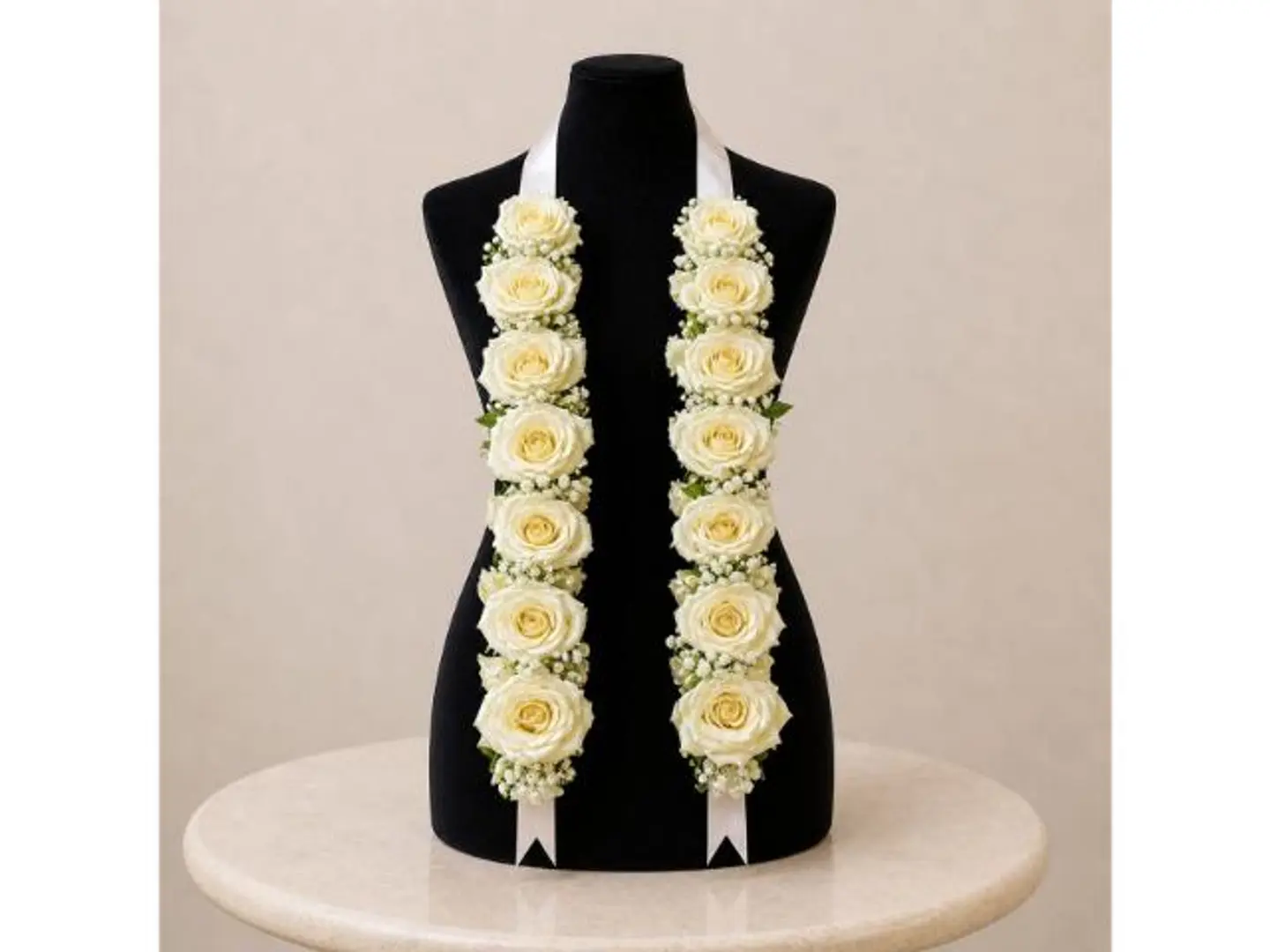 Open White Necklace