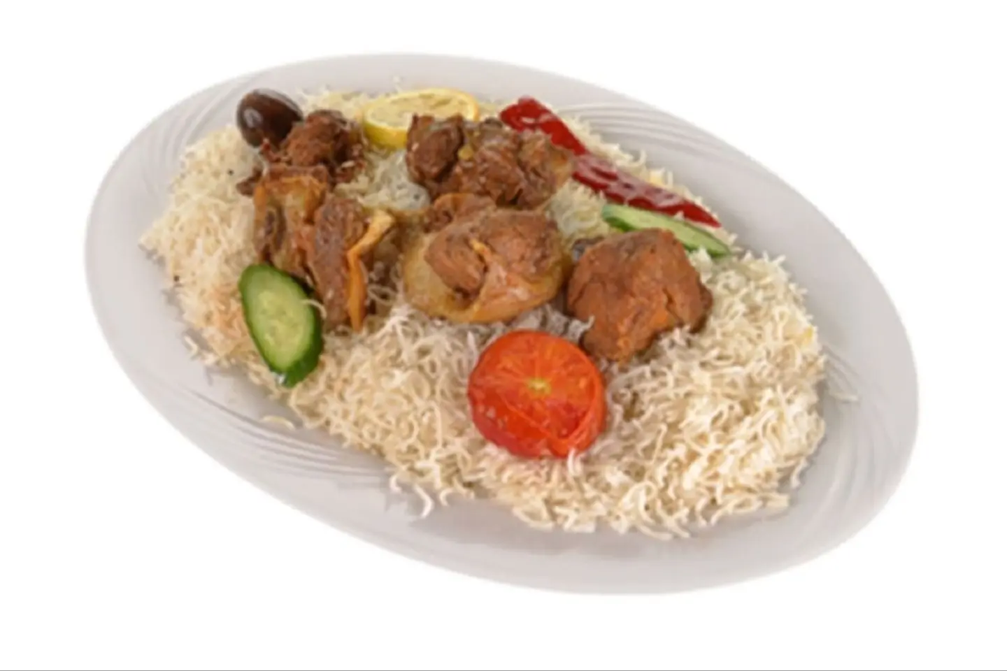 For One Person Hashi With Pishawari Rice