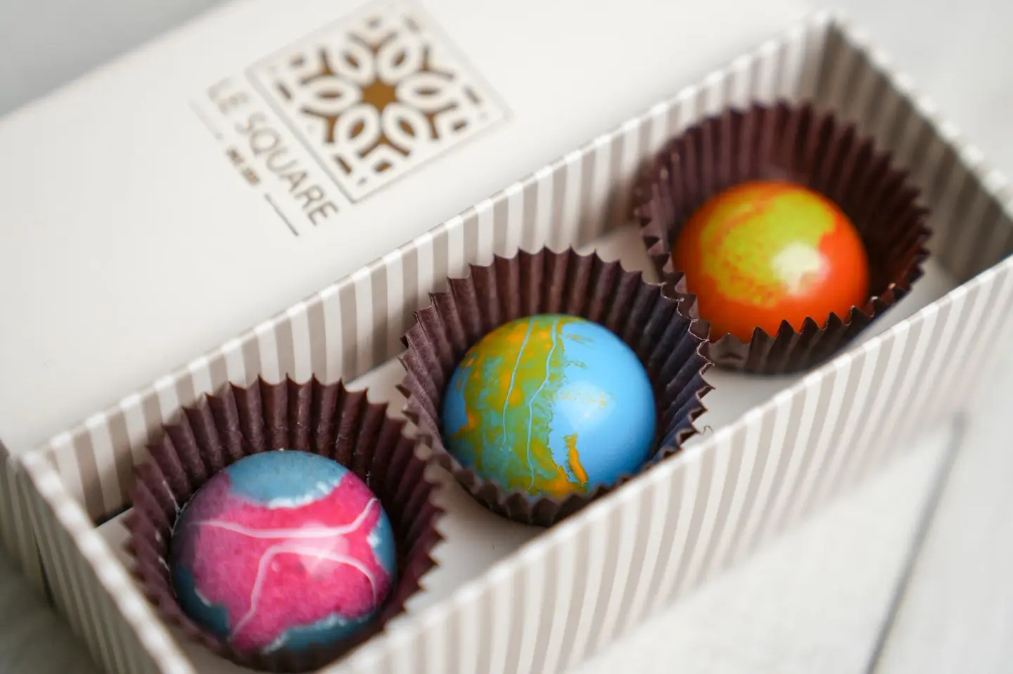 Colorful Mini Chocolate Box