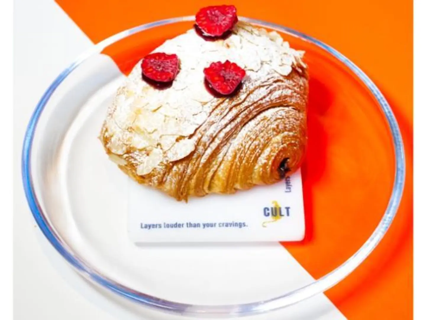 Almond And Berry Croissant