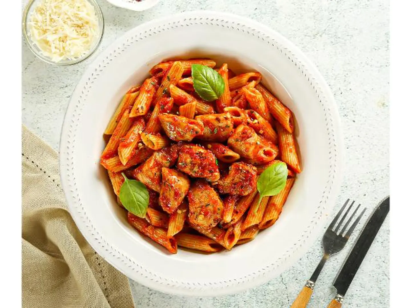 Chicken Penne Arrabbiata