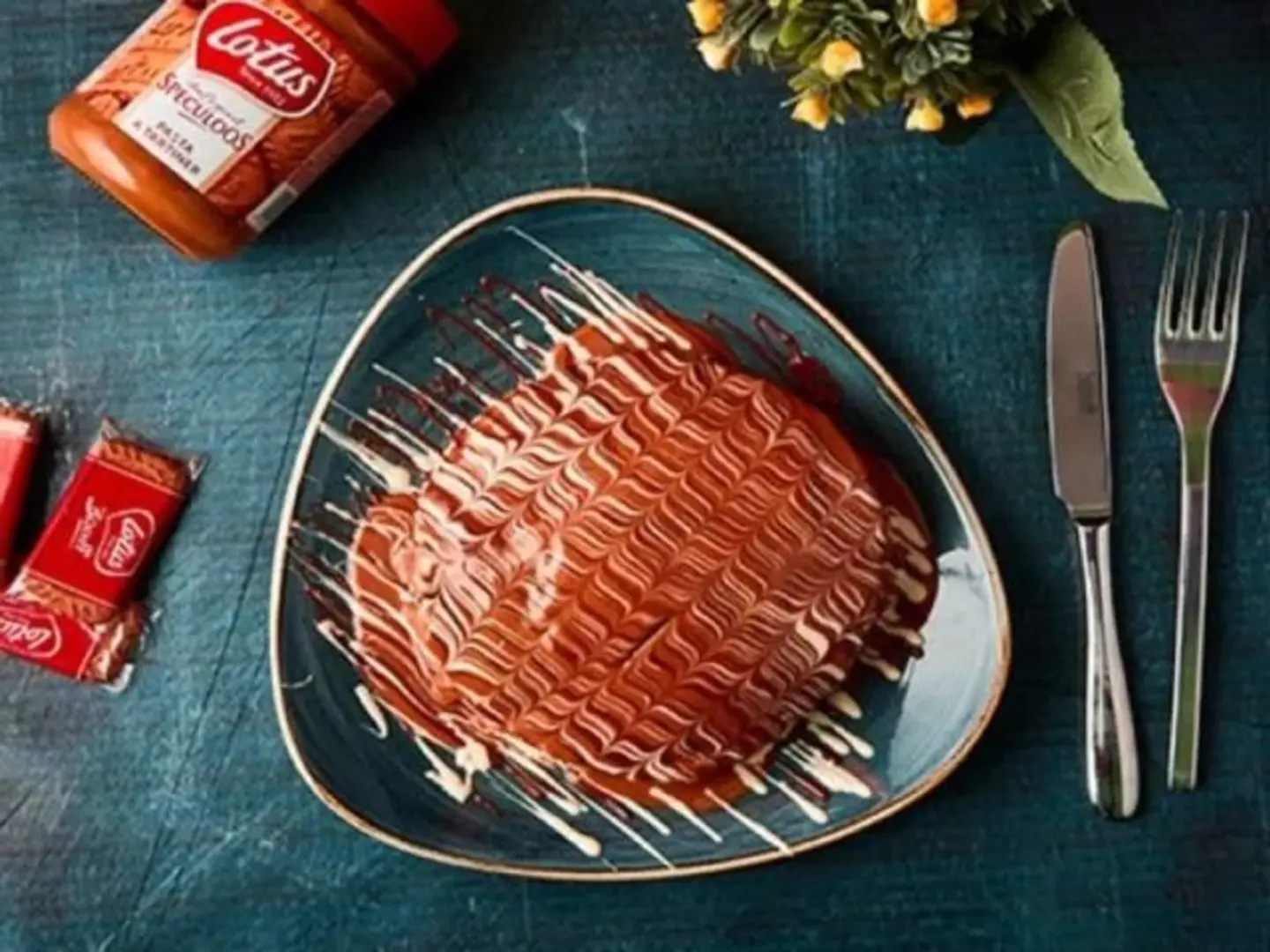 Lotus Sauce Pancakes