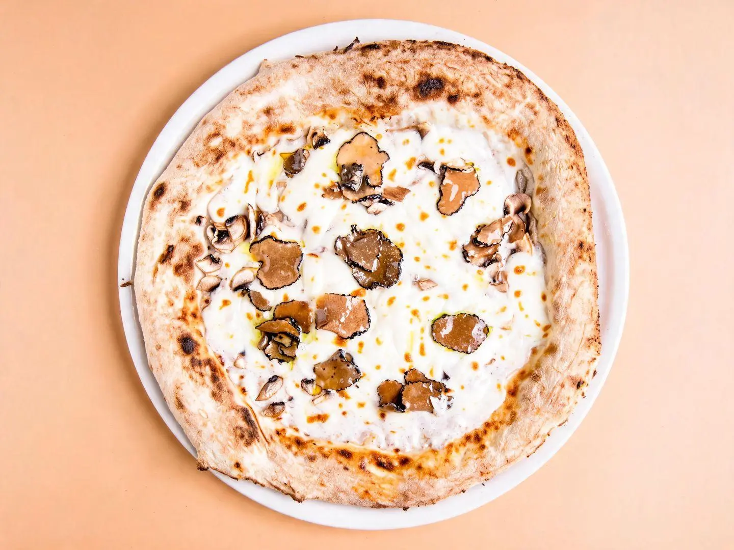 Mushroom And Truffle Pizza