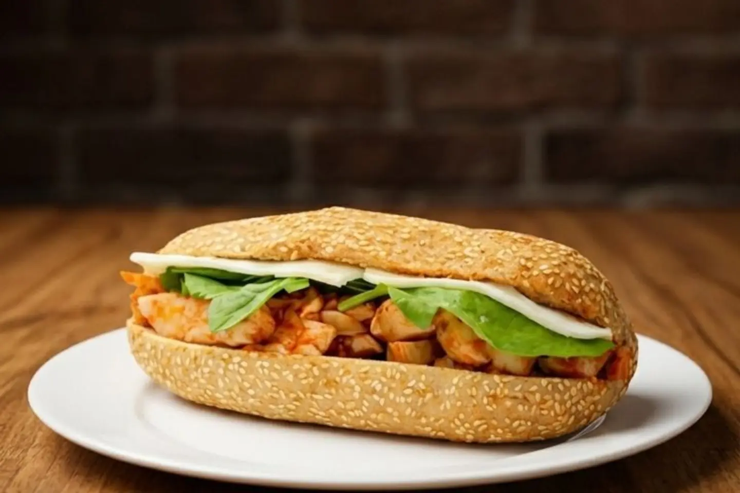 فاهيتا الدجاج ساندوتش